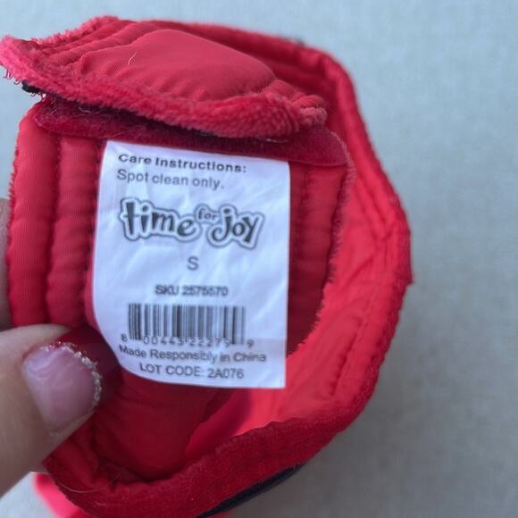 Santa Suit Dog Harness Jacket size small - Picture 4 of 6